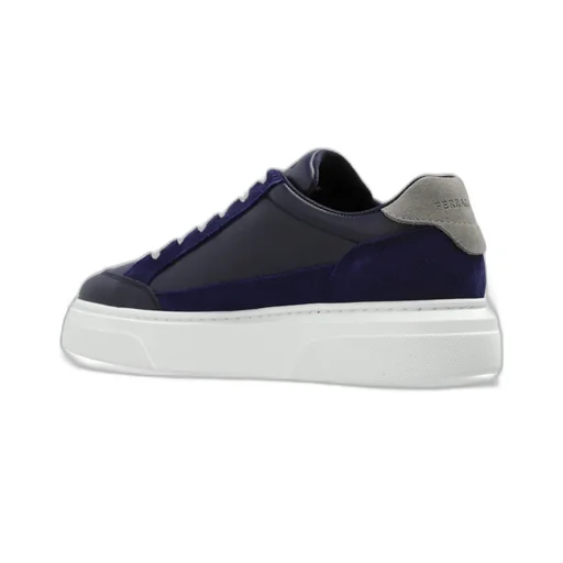 Ferragamo Logo Detailed Low-Top Sneakers