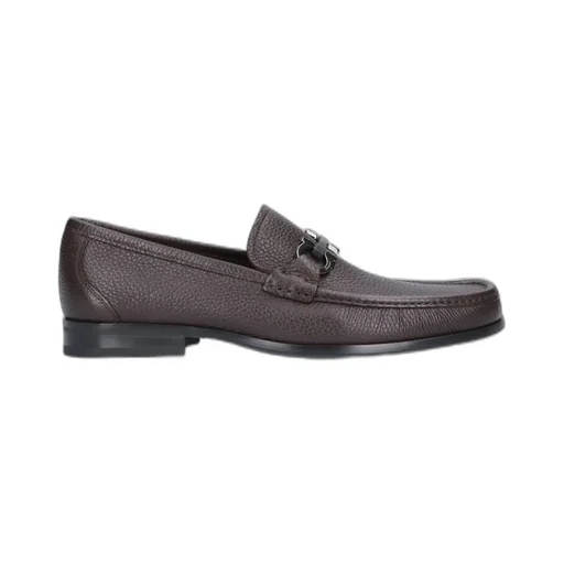 Ferragamo Gancini Bit Loafers
