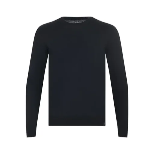 Fay Ribbed Crewneck Sweater