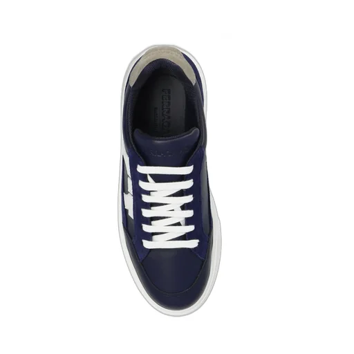 Ferragamo Logo Detailed Low-Top Sneakers