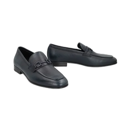 Ferragamo Gancini Stirrup Loafers