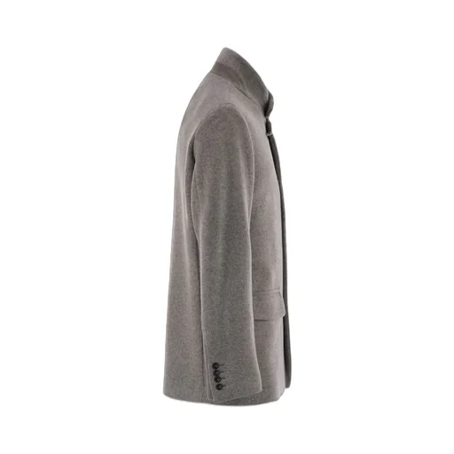 Fay Herringbone Wool-Blend Caban Coat