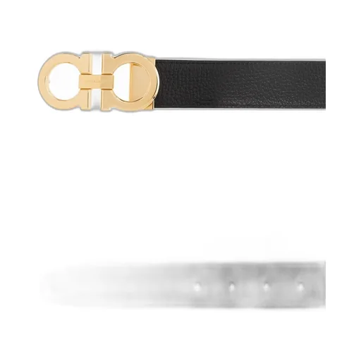 Ferragamo Gancini Buckle Reversible Belt