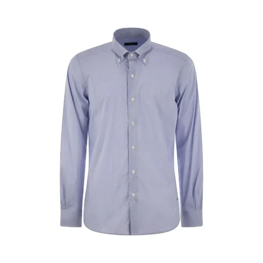 Fay Micro Striped Button-Down Shirt