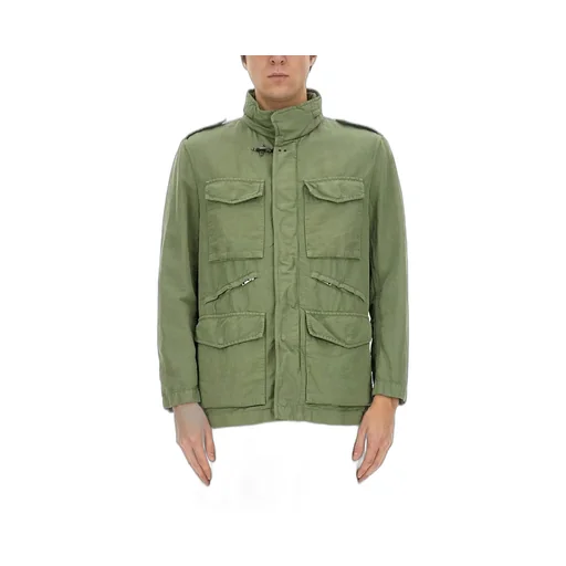 Fay Utility Jacket With Pockets