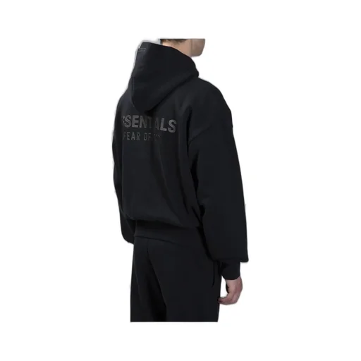 Fear Of God Essentials Classic Fit Fleece Zip-Up Hoodie