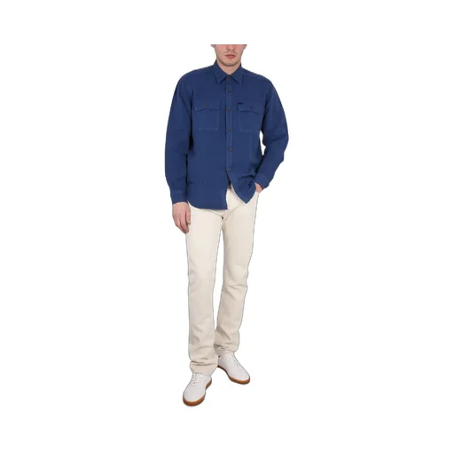 Fay Buttoned Long-Sleeved Shirt