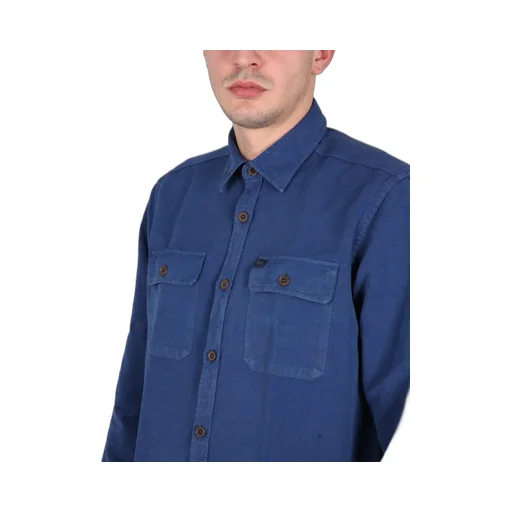 Fay Buttoned Long-Sleeved Shirt