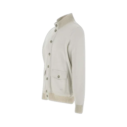 Fay Ribbed Collar Jacket
