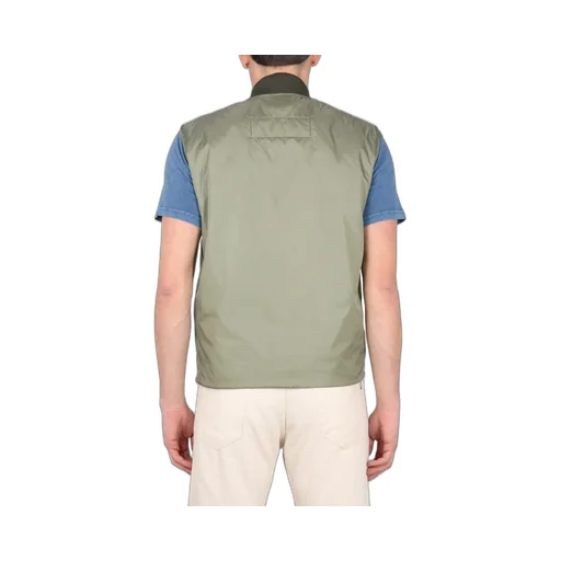 Fay Logo-Detailed Zipped Gilet