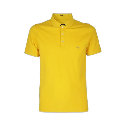 Fay Logo-Embroidered Short-Sleeved Polo Shirt