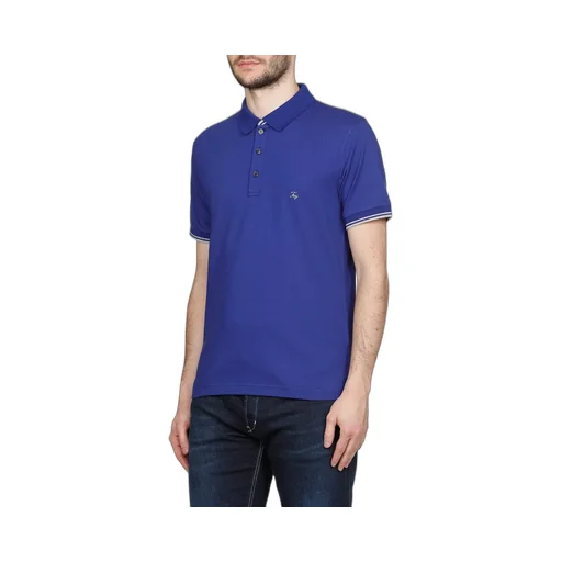 Fay Logo Embroidered Polo Shirt