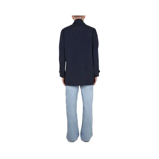 Fay Single-Breasted Long-Sleeved Coat