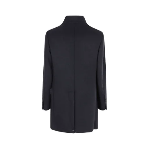 Fay High Neck Single-Breasted Coat