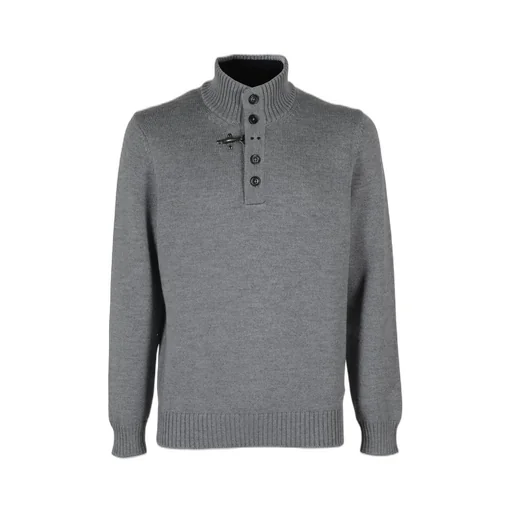 Fay Buttoned Knit Pullover