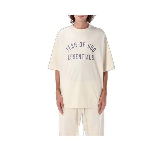 Fear Of God Essentials Logo Printed Crewneck T-Shirt