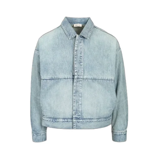 Fear Of God Long Sleeved Denim Trucker Jacket