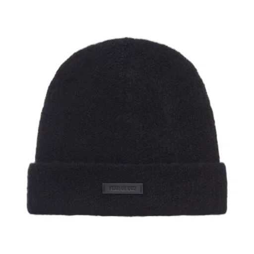 Fear Of God Logo Patch Knitted Hat