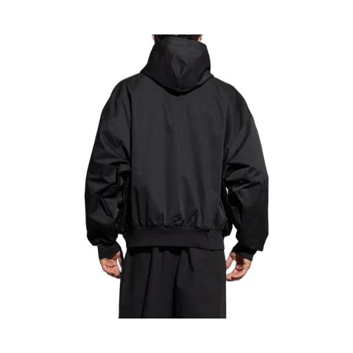 Fear Of God Essentials Logo Plaque Hooded Jacket