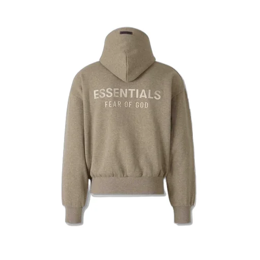 Fear Of God Essentials Logo Patch Knitted Hoodie