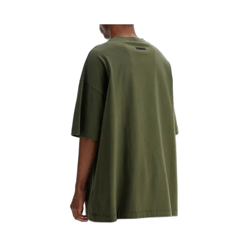 Fear Of God Essentials Logo Printed Crewneck T-Shirt