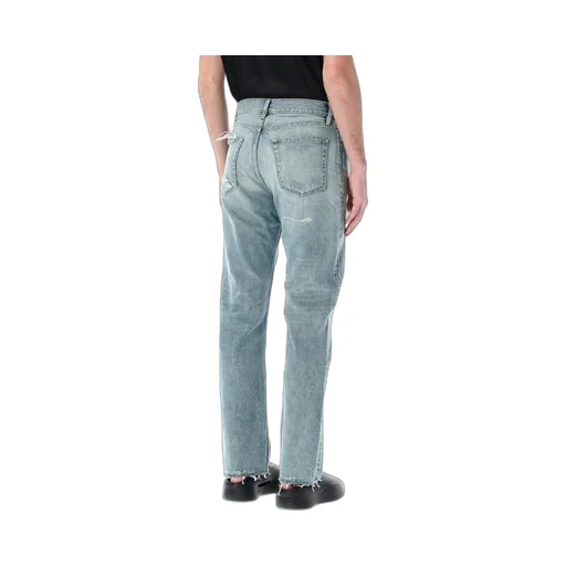 Fear Of God Sraight-Leg Frayed-Edge Jeans