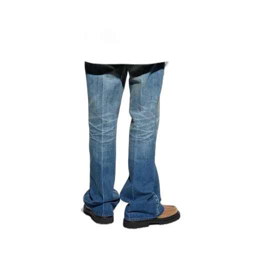 Fear Of God Logo Patch Flared Jeans