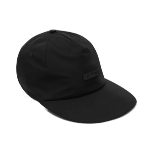 Fear Of God Logo-Patch Flat Brim Baseball Cap