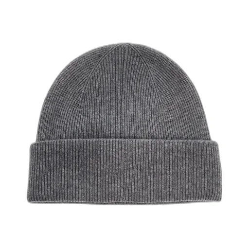 Fear Of God Logo Patch Ribbed Knit Beanie