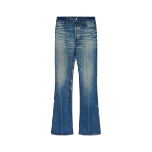 Fear Of God Logo Patch Flared Jeans
