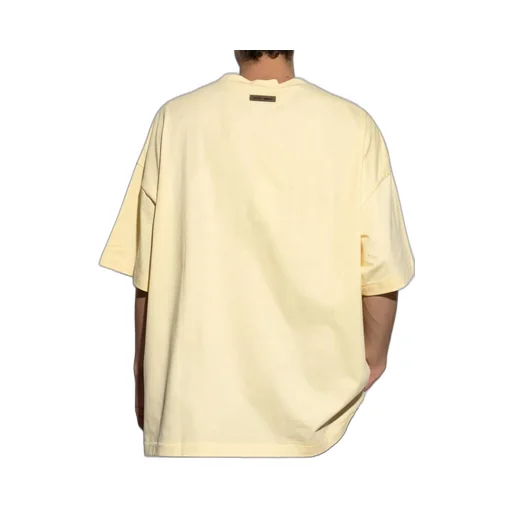 Fear Of God Essentials Logo Plaque Crewneck T-Shirt