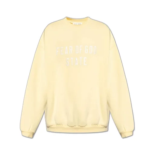 Fear Of God Essentials Logo Embroidered Crewneck Sweatshirt