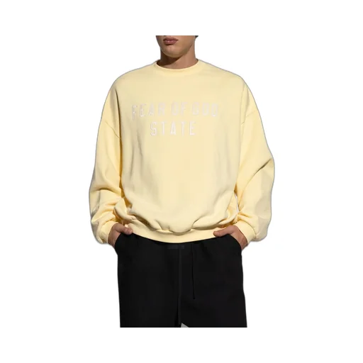 Fear Of God Essentials Logo Embroidered Crewneck Sweatshirt