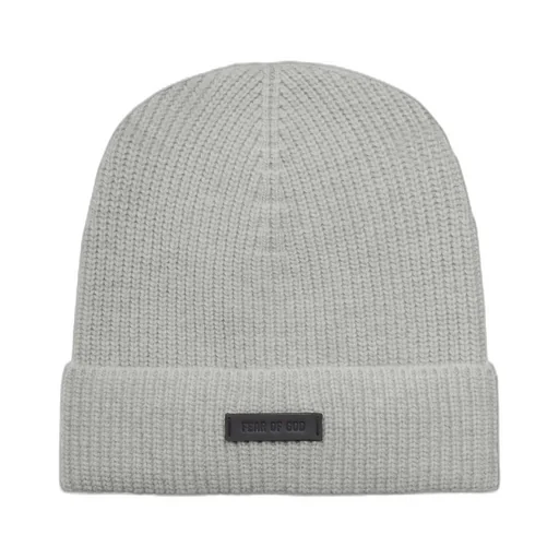 Fear Of God Logo Patch Knitted Hat