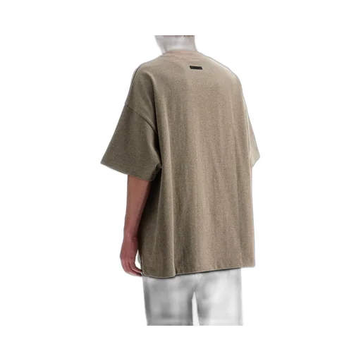 Fear Of God Essentials Logo Printed Crewneck T-Shirt