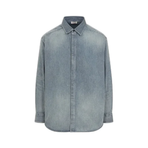 Fear Of God Curved Hem Denim Shirt