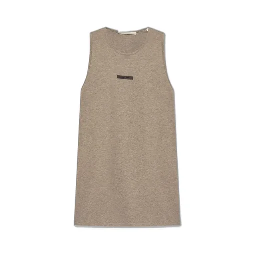 Fear Of God Essentials Logo Label Tank Top
