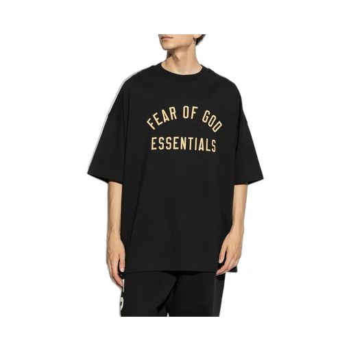 Fear Of God Essentials Logo Printed Crewneck T-Shirt
