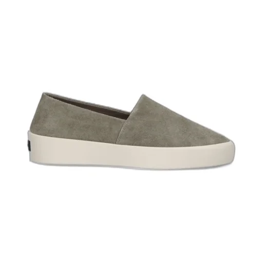 Fear Of God Logo Patch Slip-On Espadrilles