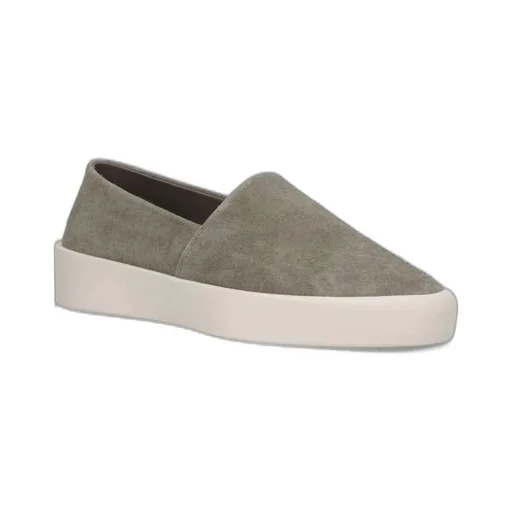 Fear Of God Logo Patch Slip-On Espadrilles