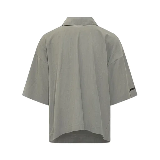 Fear Of God Short Sleeved Zip-Detailed Polo Shirt