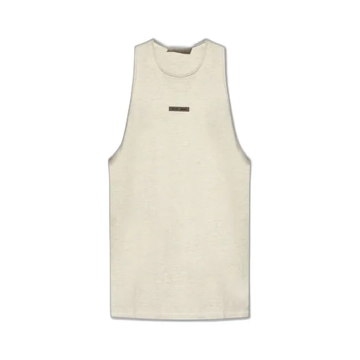 Fear Of God Essentials Logo Label Tank Top