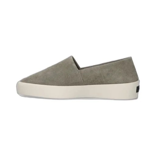 Fear Of God Logo Patch Slip-On Espadrilles