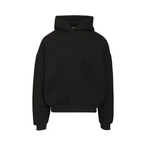 Fear Of God Logo Embossed Hoodie