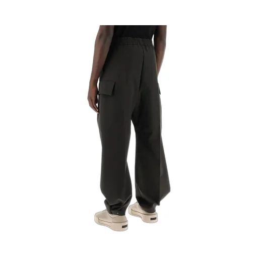 Fear Of God Weighted Twill Wide Leg Cargo Pants