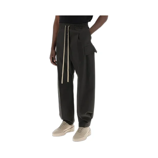 Fear Of God Weighted Twill Wide Leg Cargo Pants