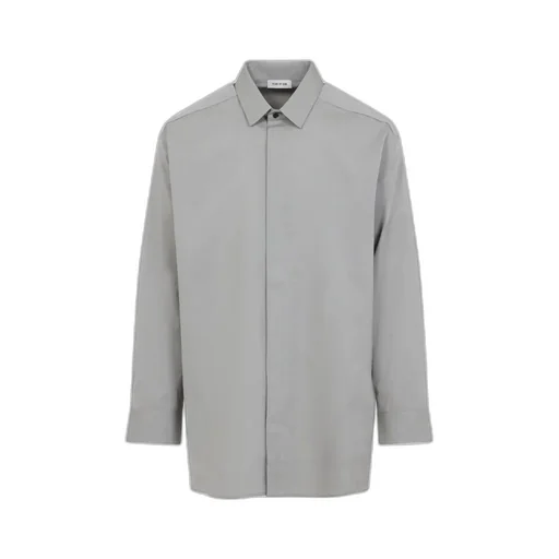 Fear Of God Long-Sleeved Curved Hem Shirt