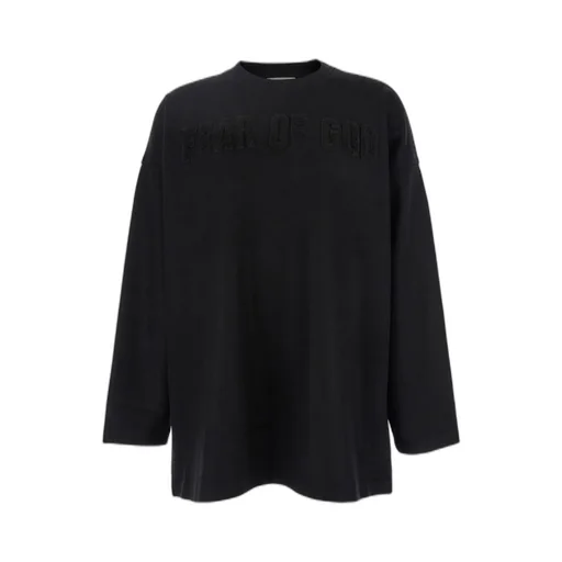 Fear Of God Logo Patch Crewneck T-Shirt