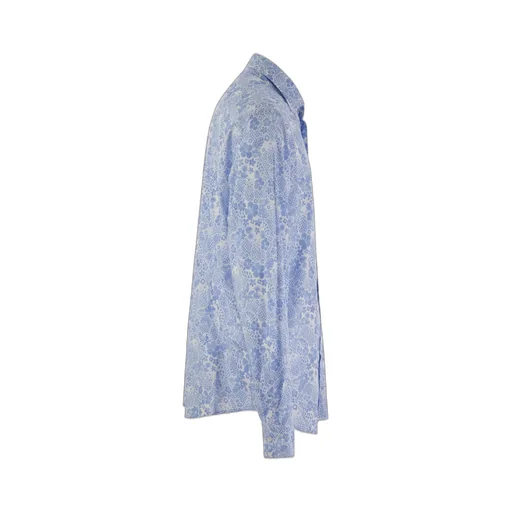 Fedeli Printed Stretch Shirt