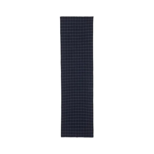 Fedeli Checkered Pattern Scarf